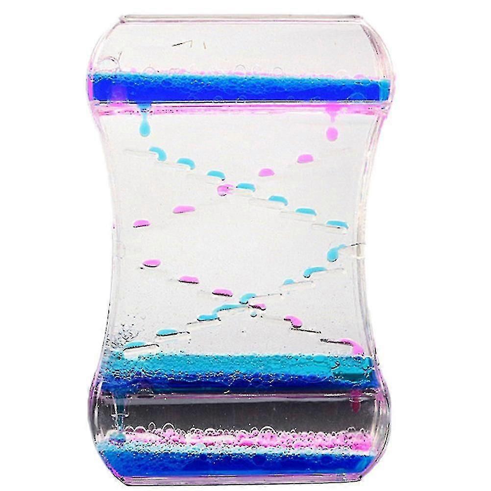 Mesmerising Liquid Motion Bubble Timer - Decorative Hourglass for Kids and Home