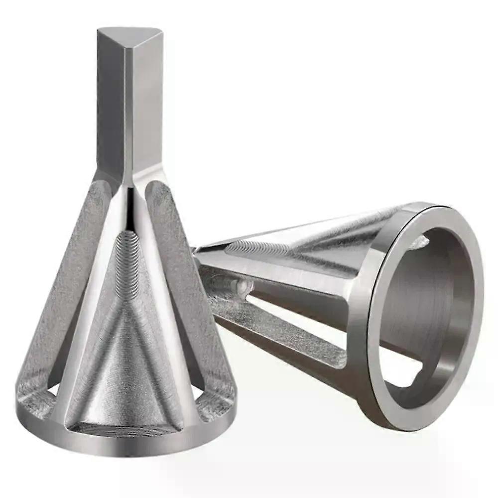 High-Speed Steel Deburring And Chamfering Tools Stainless Steel Drilling Triangle Shanks Hexagonal Threaded Edges Power Drill