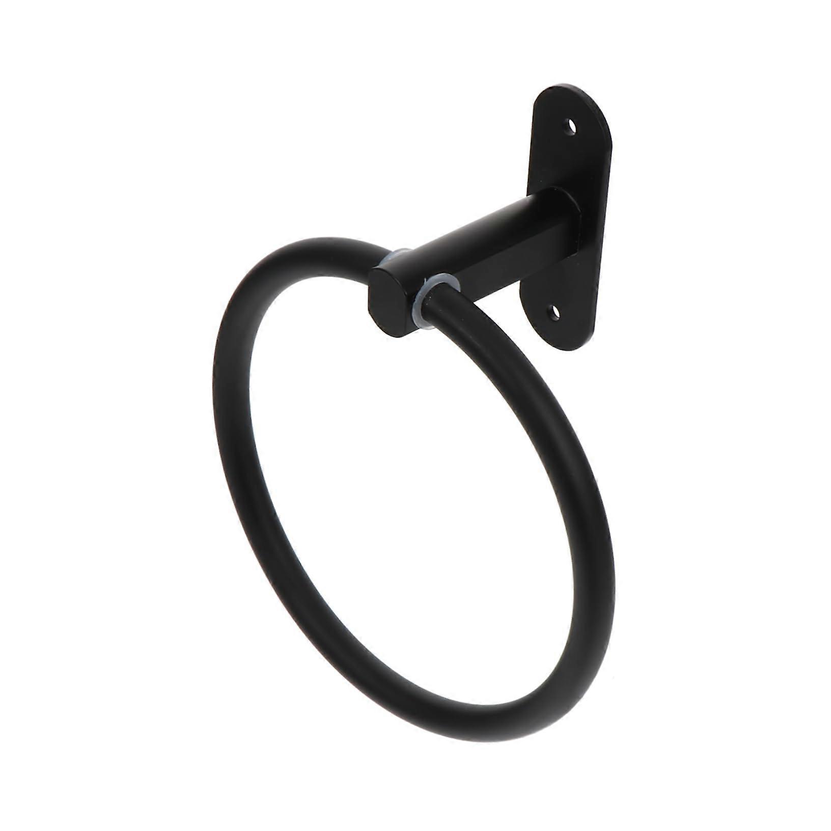 Set of 1 No Drill Wall Mounted Towel Ring with Strong Load Capacity for Bathroom, Durable Design