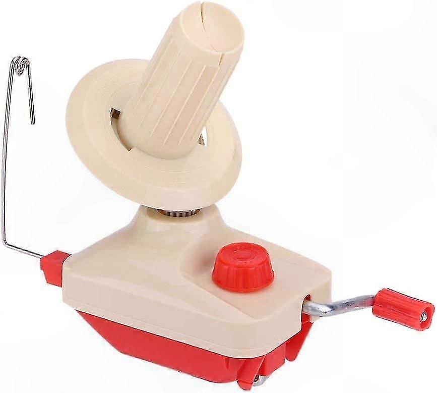 Manual Yarn Winder for Thread and Sewing Supplies, Hand-Crank Spool Tool for Crafting Projects
