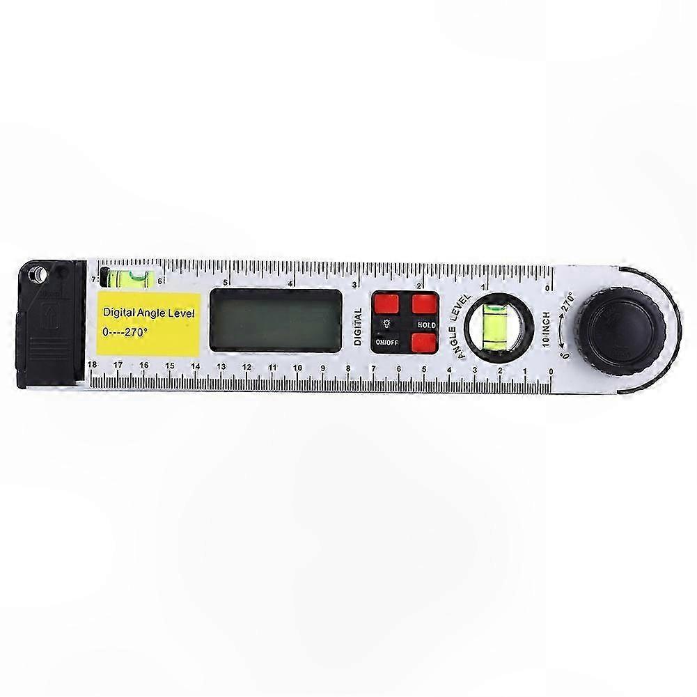 Digital Infrared Angle Measuring Tool, 250mm Electronic Level with 0-270 Degree Range for Precise Inclinometer Readings