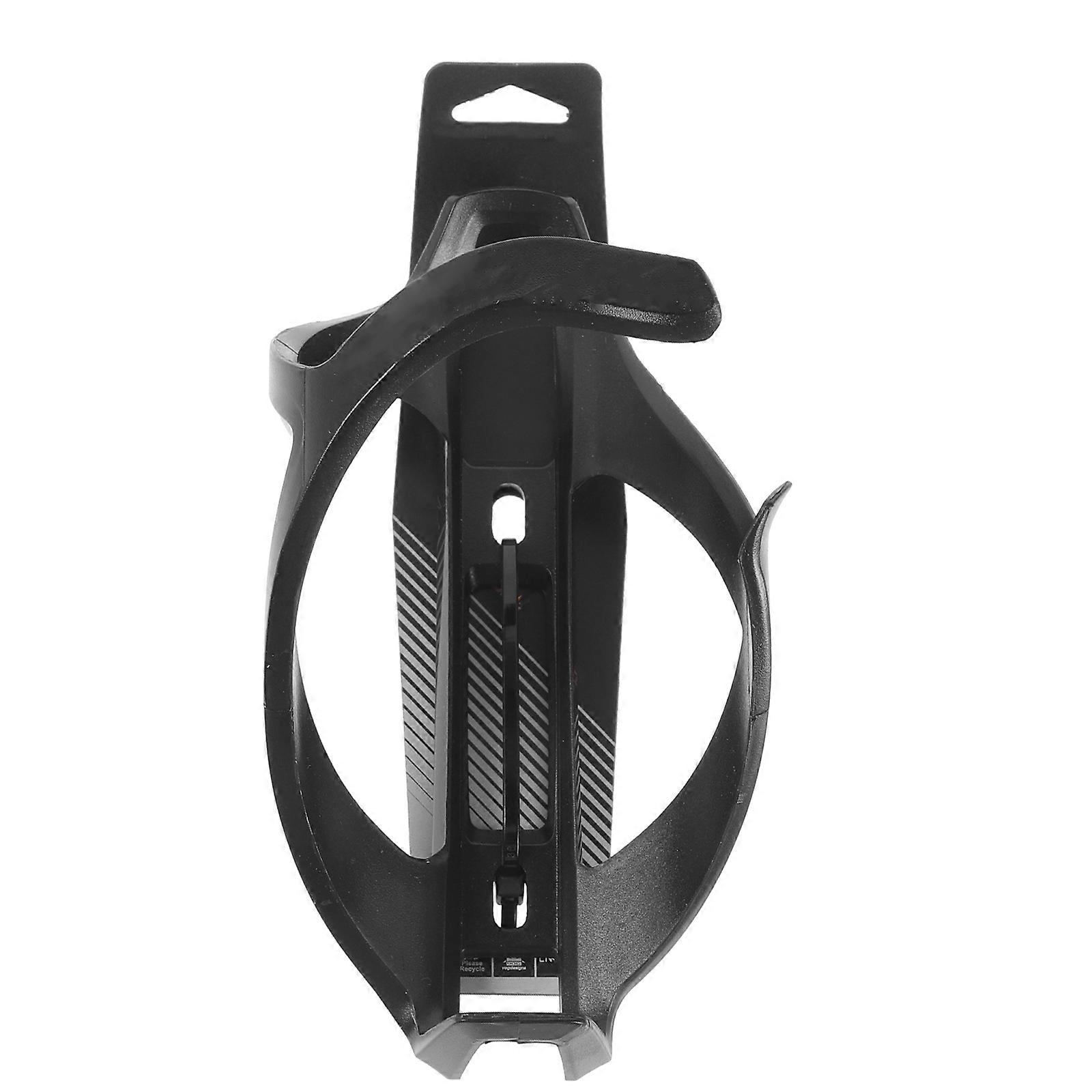 Bike Water Bottle Holder for Biking Made of PC Plastic Black Color Lightweight and Durable 0.5L