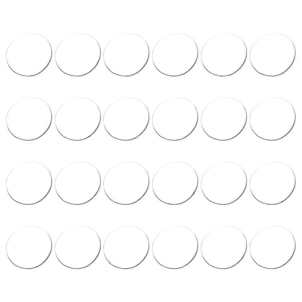 Worgeous 24pcs Table Pads Clear Suction Bumpers Anti Slip Pads Table Spacers Table Bumpers