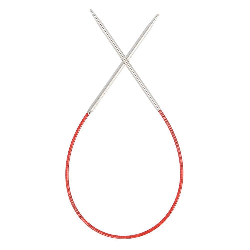 Knit RED Circular Needle 23cm 3.00mm 1 Piece Red Circular Knitting Needle