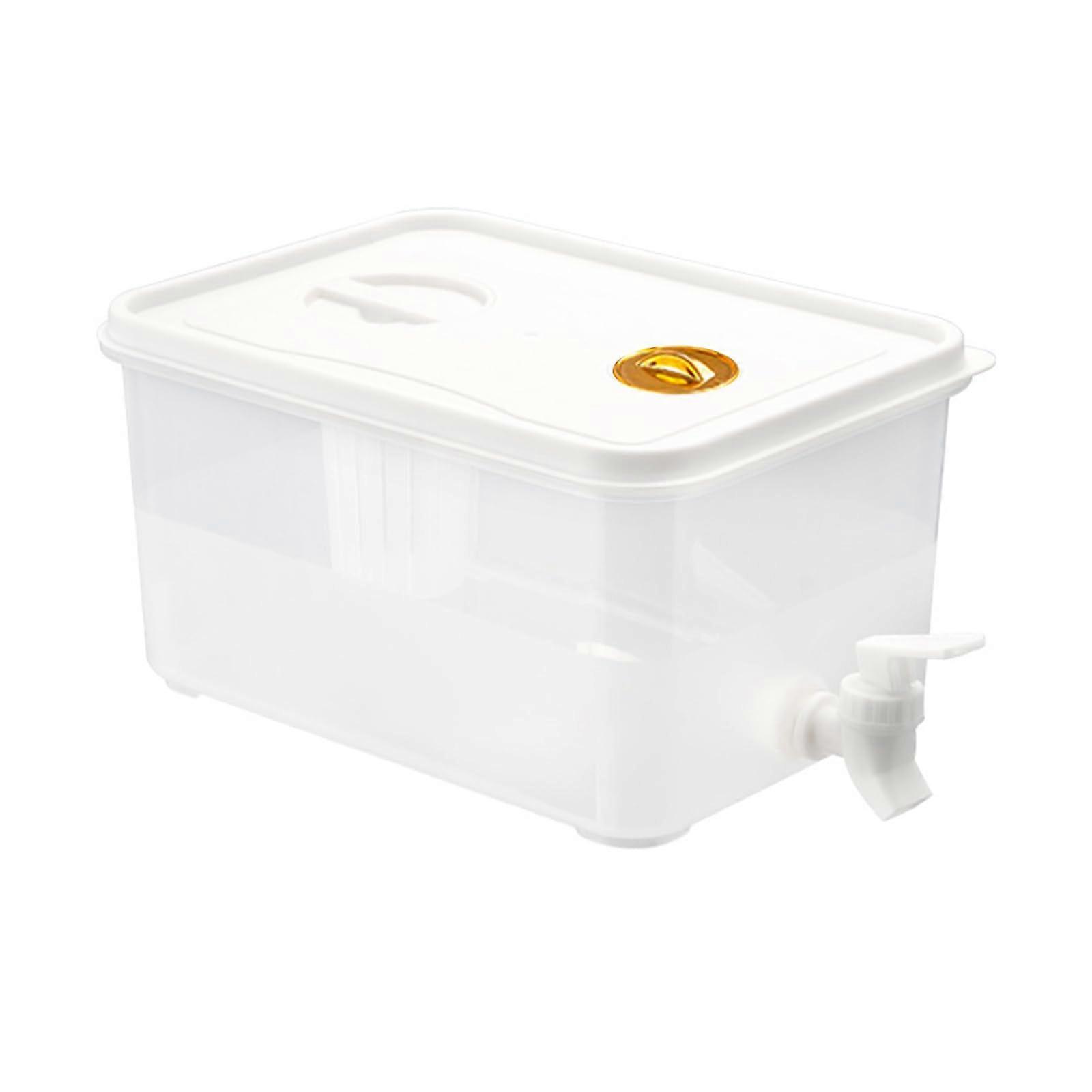 Ice Water Bucket Portable Cold Water Kettle with Refrigerator Iced Drink Fruit Teapot Ice Kettle Dispenser Cold Water Pitcher for Bedroom Ref: 6366