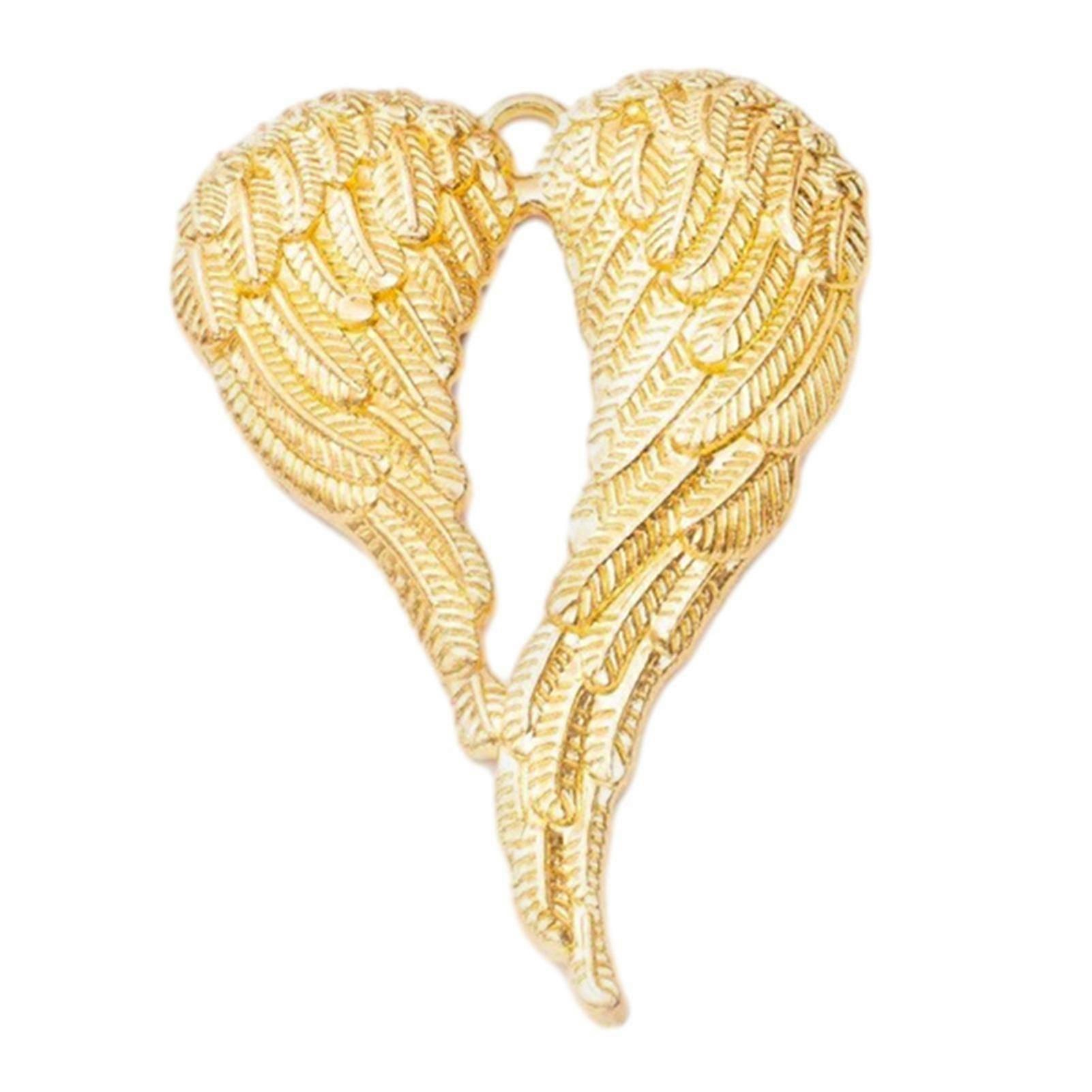 Vintage Wing-Shape Hanging Ornament Personalize Decorative Craft for DIY Handbook