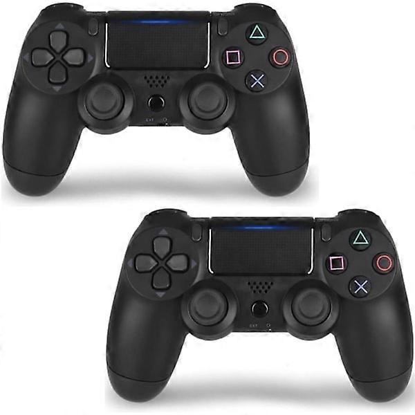 2er-Pack PS4 Controller DoubleShock Wireless für Playstation 4 Schwarz. Gaming-Zubehör.