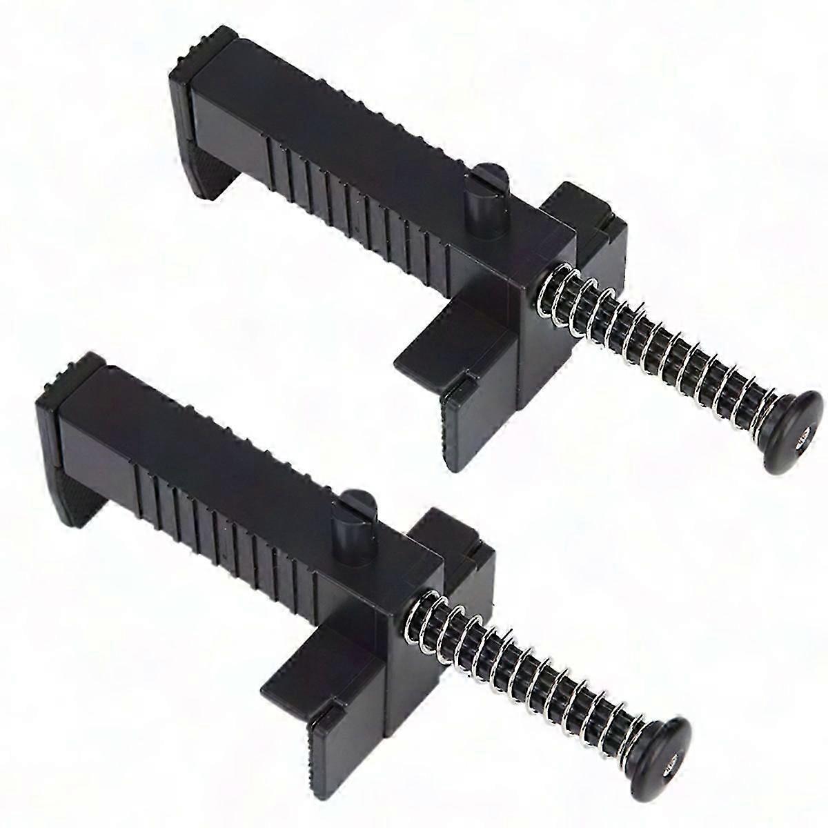 Bricklaying Wire Drawer Brick Leveling Tool - Construction Measuring Fixer with Line Runner Puller - Black (2PCS)