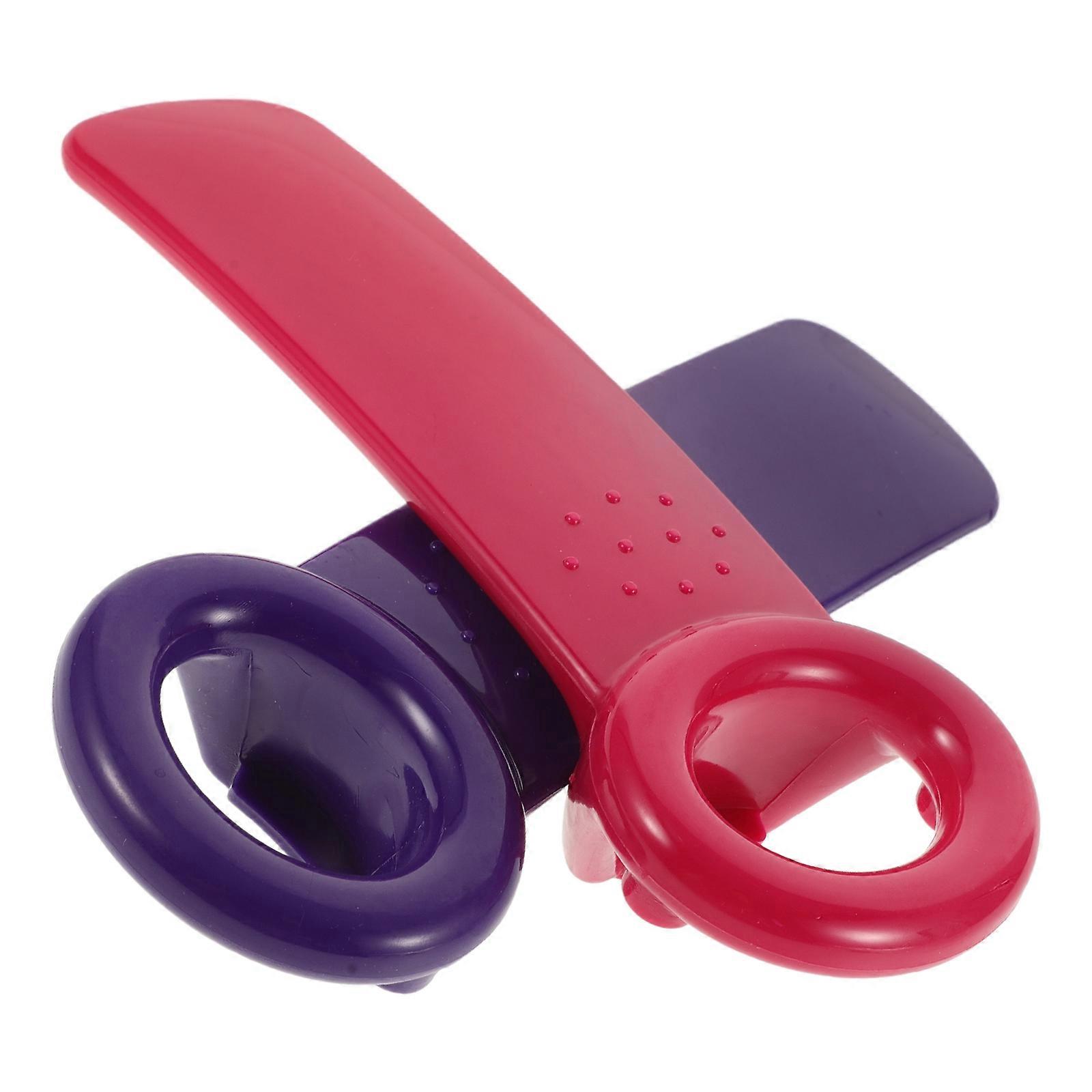 Portable Lid Remover Jar Opener For Adults Household Assorted Color 2Pcs
