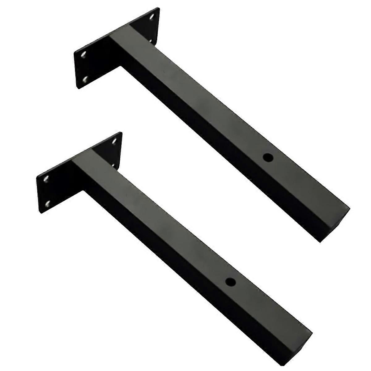 2Pcs Wall Shelf Iron Support Heavy Duty Floating Bracket