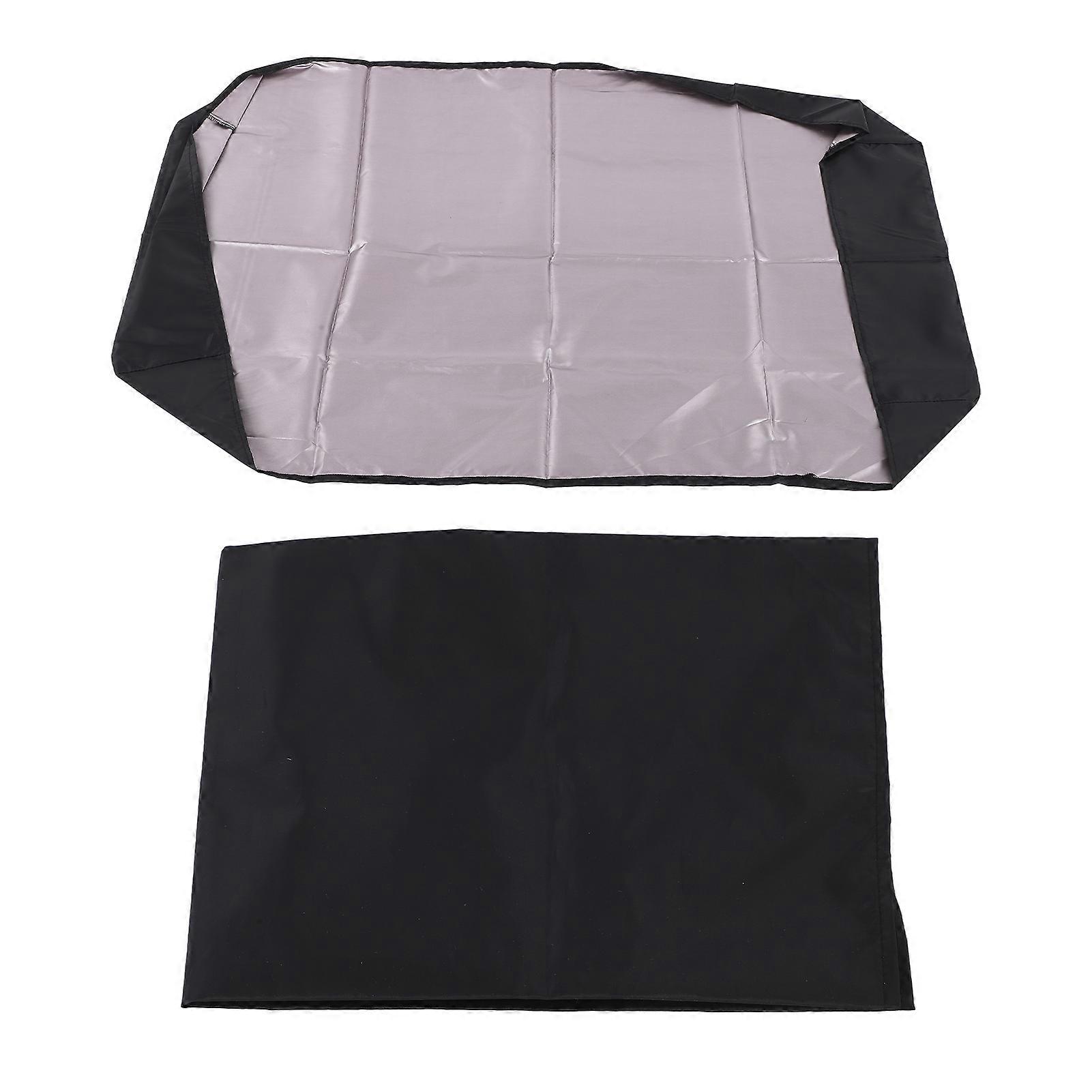 Piano Keyboard Dust Cover Canvas Waterproof Tools for 61 Key Electronic Musical Instrument