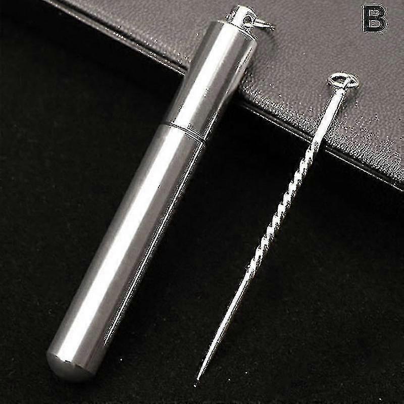 屋外ピクニック用ポータブルフードピックシルバーつまようじ