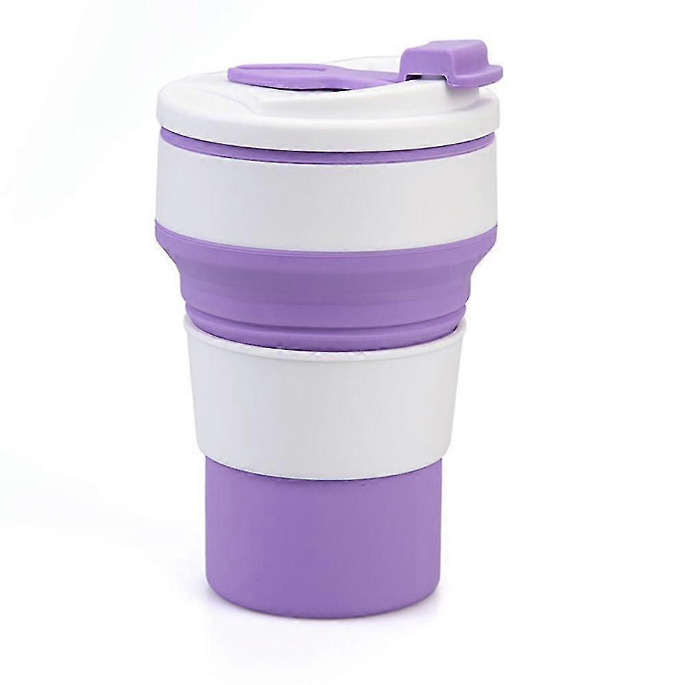 Collapsible Coffee Cup For Travel Silicone Foldable Mug With