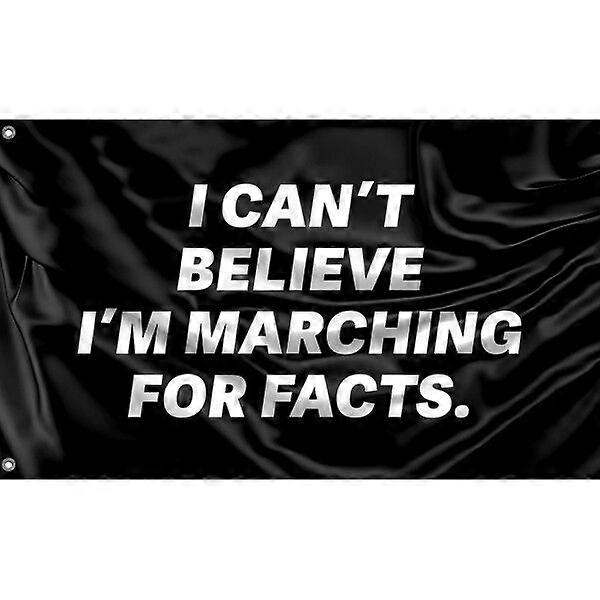 Marching For Facts Flag Pattern 332