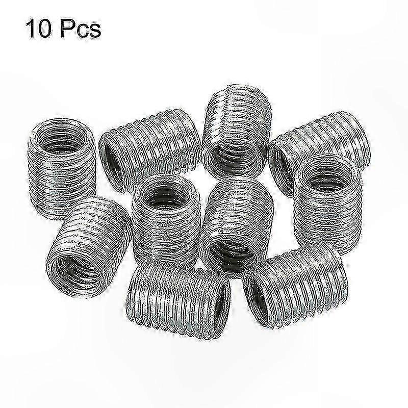 10 Pack Thread Reducing Adapter Sleeve, M10 to M8 Nut for 10mm Screw Connection