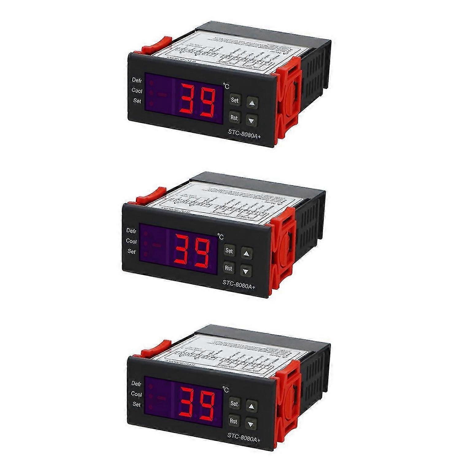 -8080A+Digital Temperature Controller 220V Regulator Hygrometer
