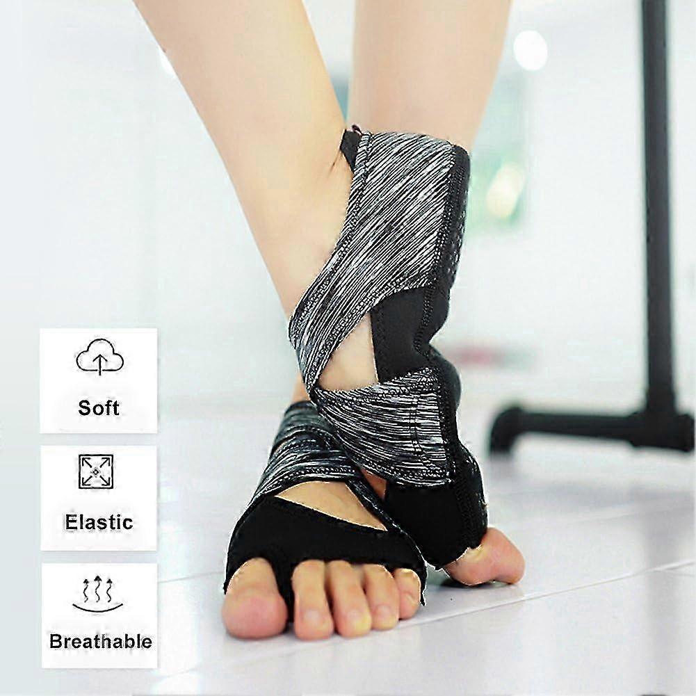 Non-Slip Soft WrapSocks forand Pilates 2025