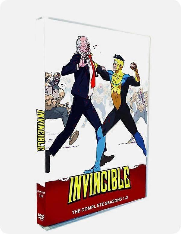 新BOX SET Invincible Season 1-3 DVD Complete Series 6-Disc 英語版