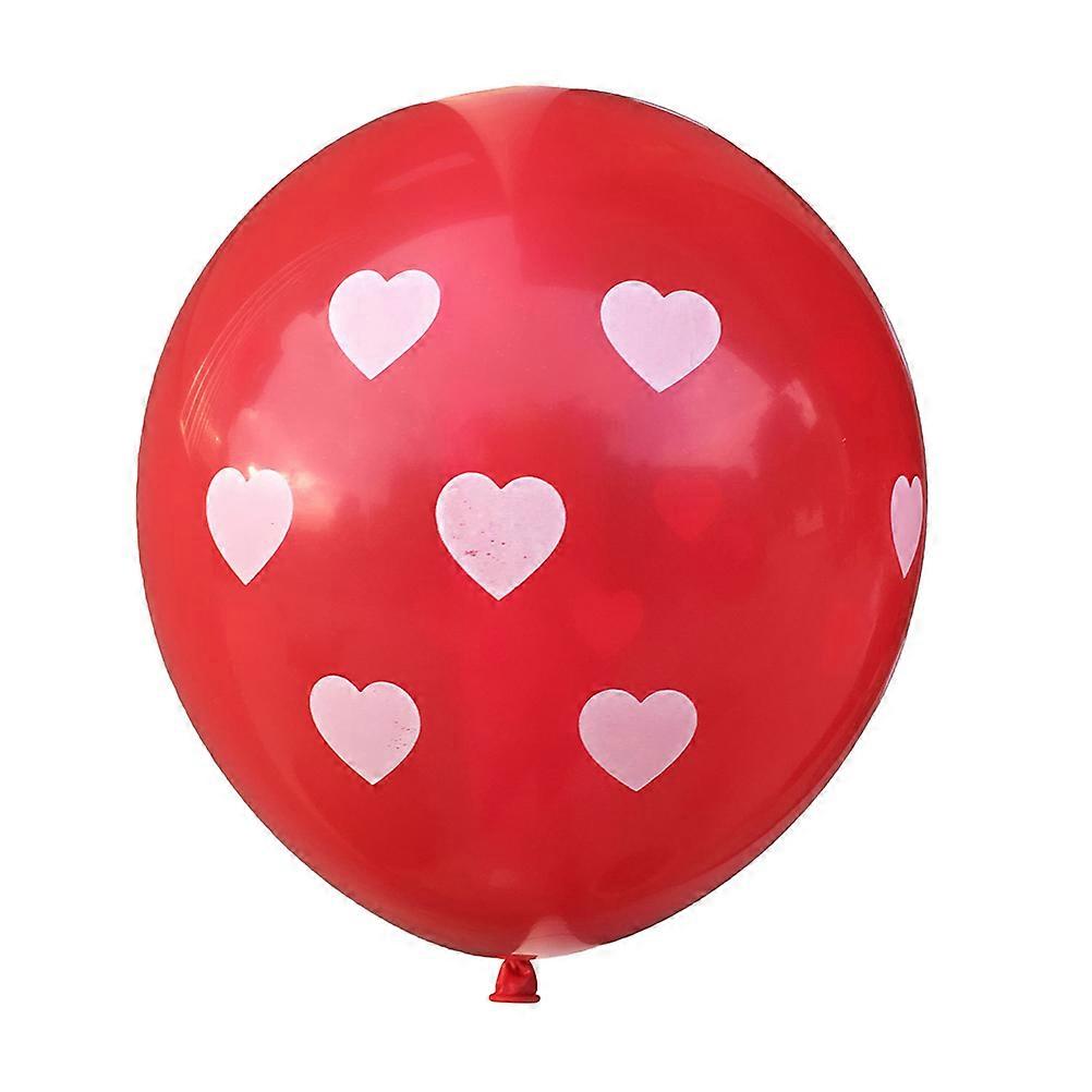 Sequins Confetti Balloons Heart Shape Kit for Valentine Party 18Pcs Set