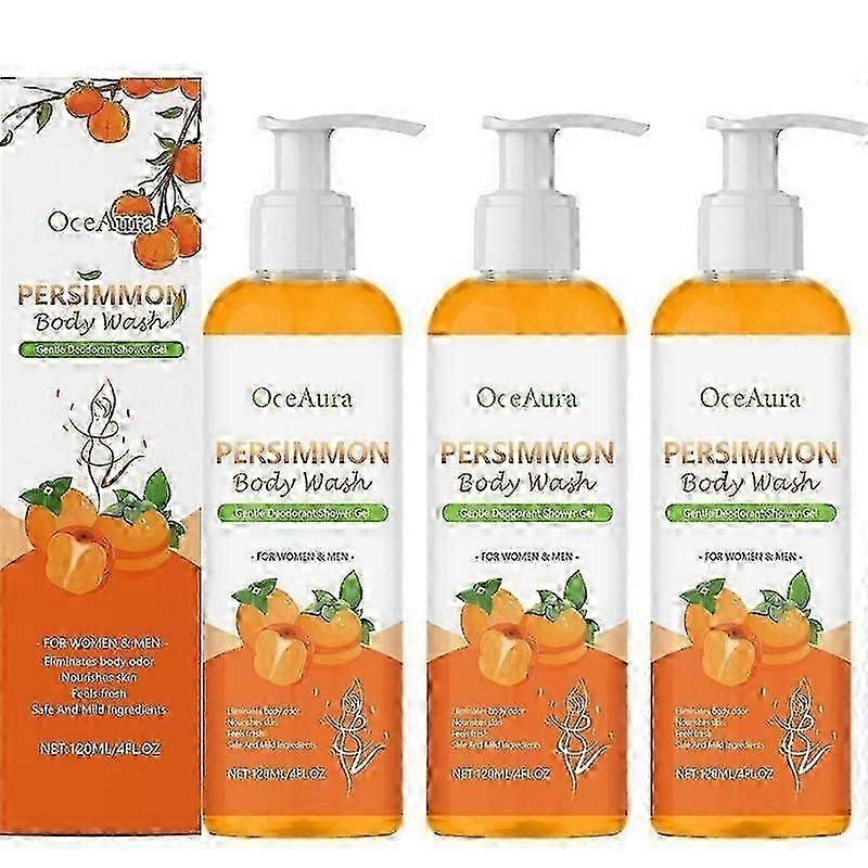 Persimmon For Purifying Deodorizing Persimmon Wash For Eliminating Underarms, Intimate Inner Thigh, Bikini Are