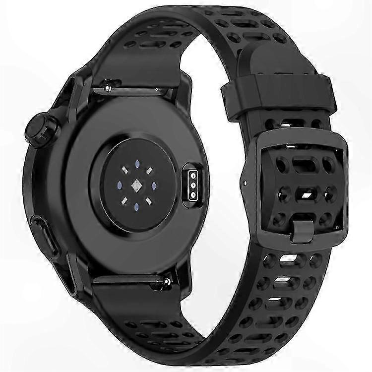 22mm Silicone Replacement Strap for Sports Watches, Solid Color Band Compatible with Pace 3 Apex 2 Pro Apex Pro Models
