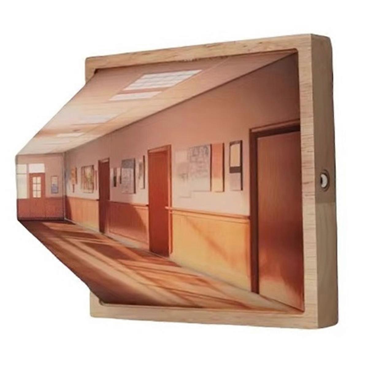 3D Stereoscopic Visual Wall Lamp Bedside Decorative Lamps A