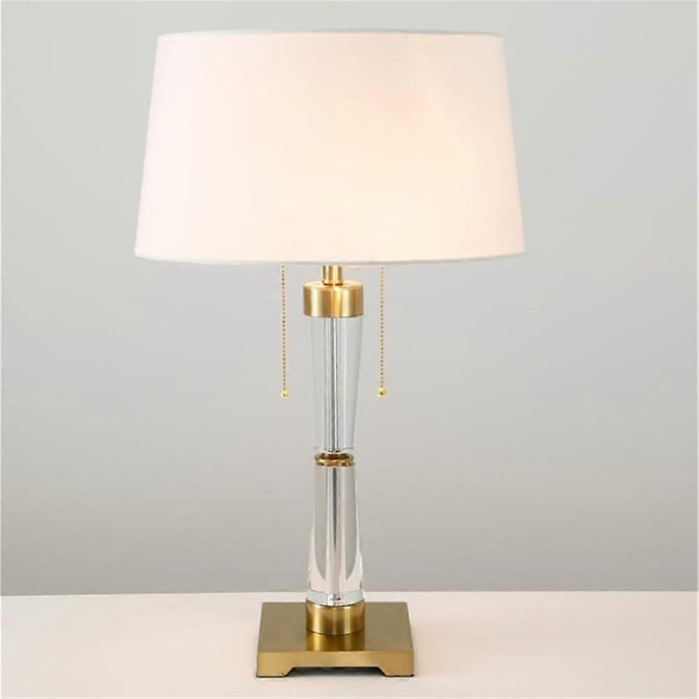 Modern Crystal Glass Desk Lamp LED Style 16 For Living Room And Bedroom Crystal Table Light