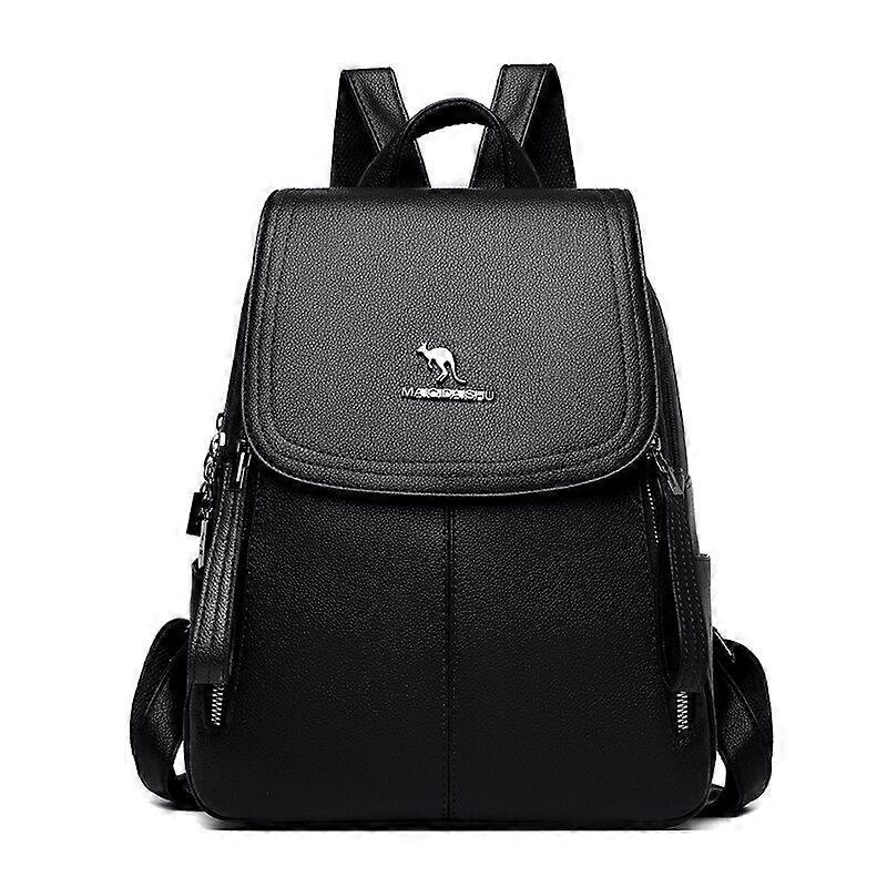 High quality PU leather backpack