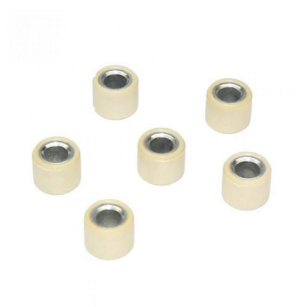 Scooter Variator Roller Weights 6Pack 16x13mm Compatible With GY6 50cc 80cc 139QMB Engines Dio R1 JR100 A4
