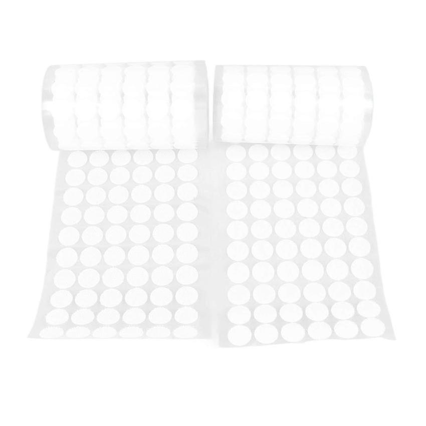Hook and Loop Dots 2 Rolls 504 Pairs 1.5cm Self Adhesive Sticky Back Tape