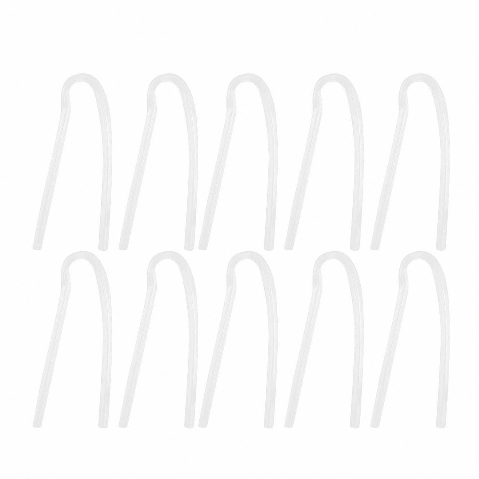 10-Pack R-Type BTE Earmold Tubes for Hearing Aid Devices
