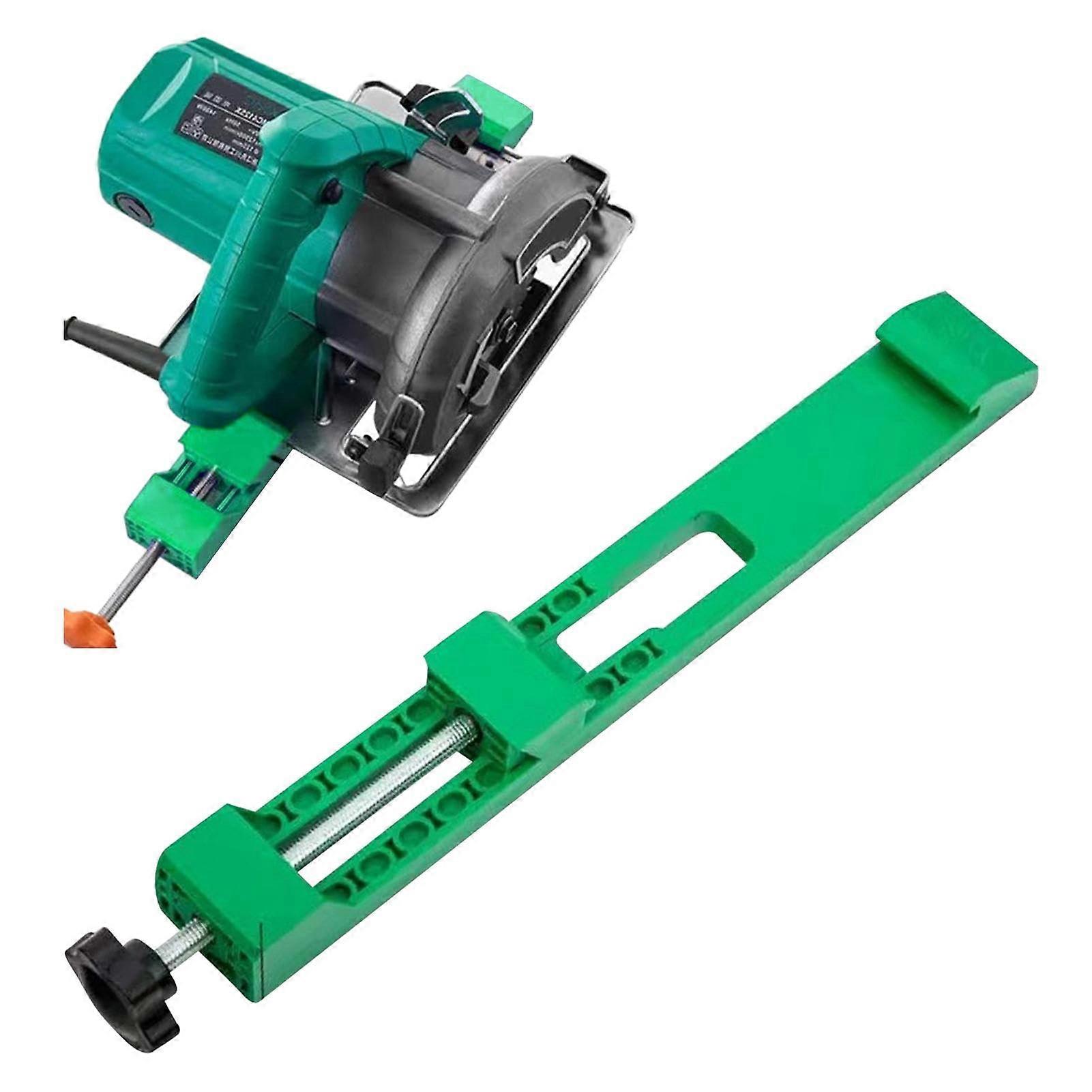 Track Saw Guide Rail For Skill Saw Guide, Portable Wood Cutting Attachment, Green Precision Milling Accessories
