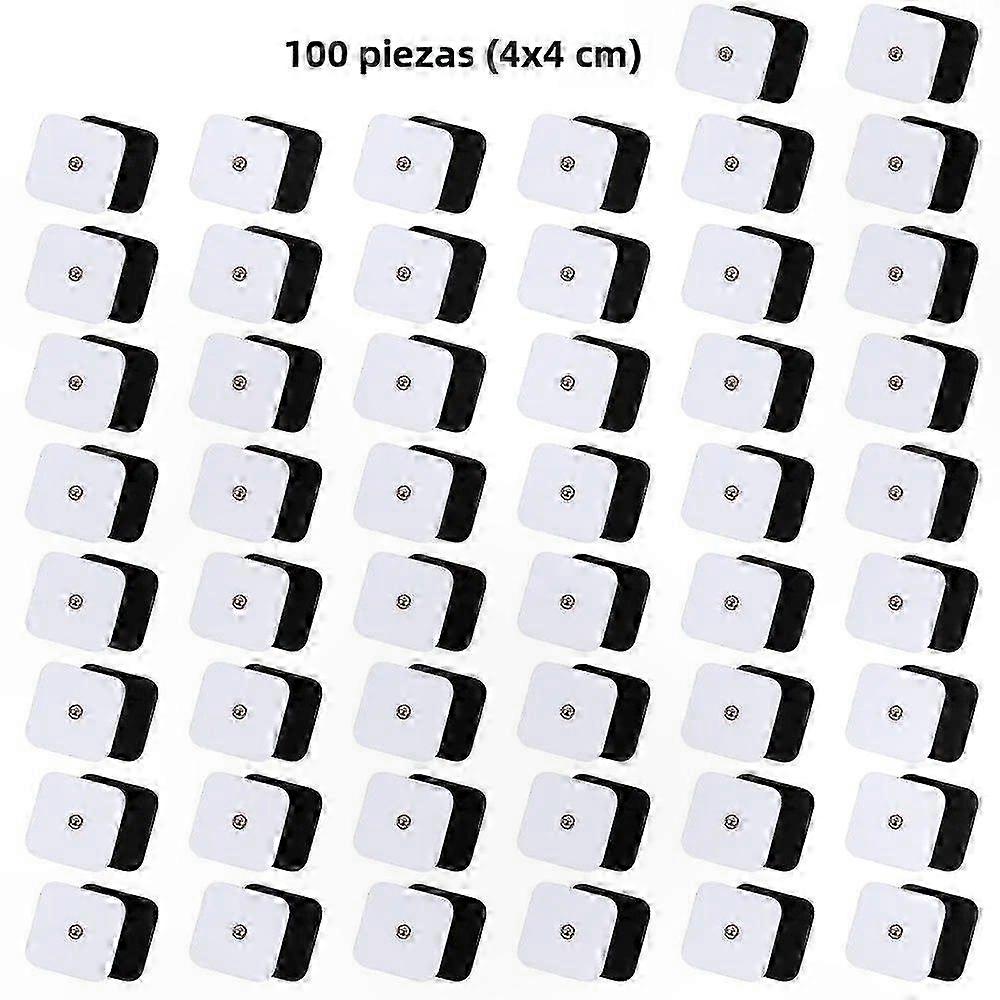 Electrode Gel Pads for Muscle and Nerve Stimulation, 100/50/30/20 Pieces, Compatible with EMS and TENS Devices for Physical Therapy and Massager Use