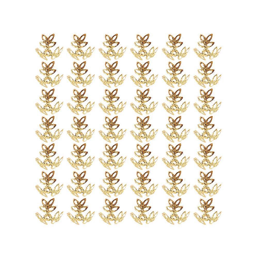 Jewelry Making Accessory Three-Leaf Flower for DIY Earrings 400Pcs