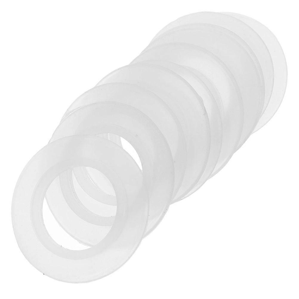 White Silicone O Ring Gasket Kit for Basin Waste Seal 40Pcs