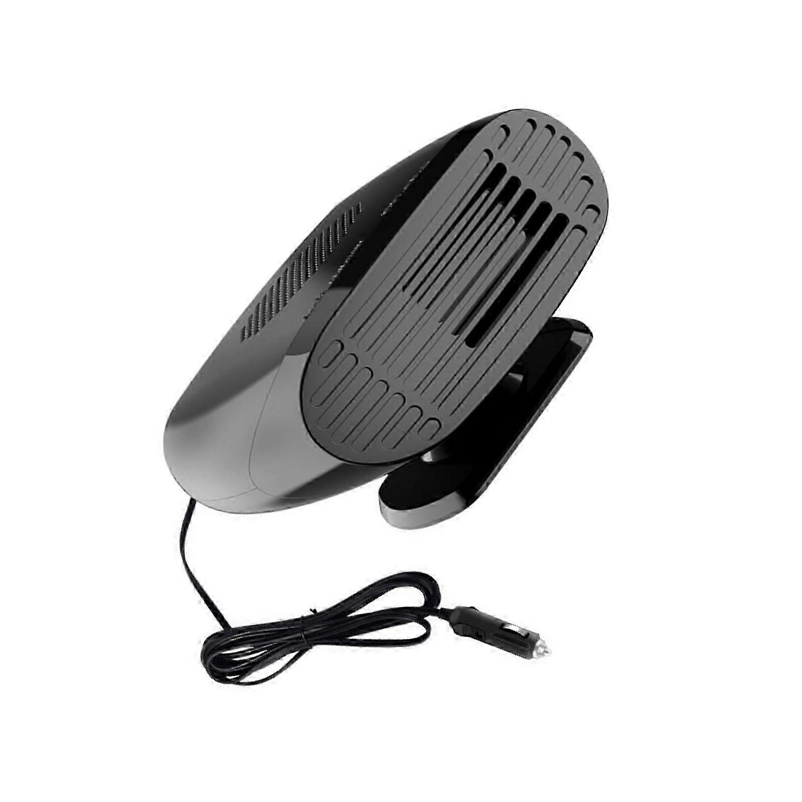 Compact Car Heater with Adjustable Speeds Efficient Defrosting & Defogging Tool Versatile Car Heater Fit For Warmth Cooling Multicolor