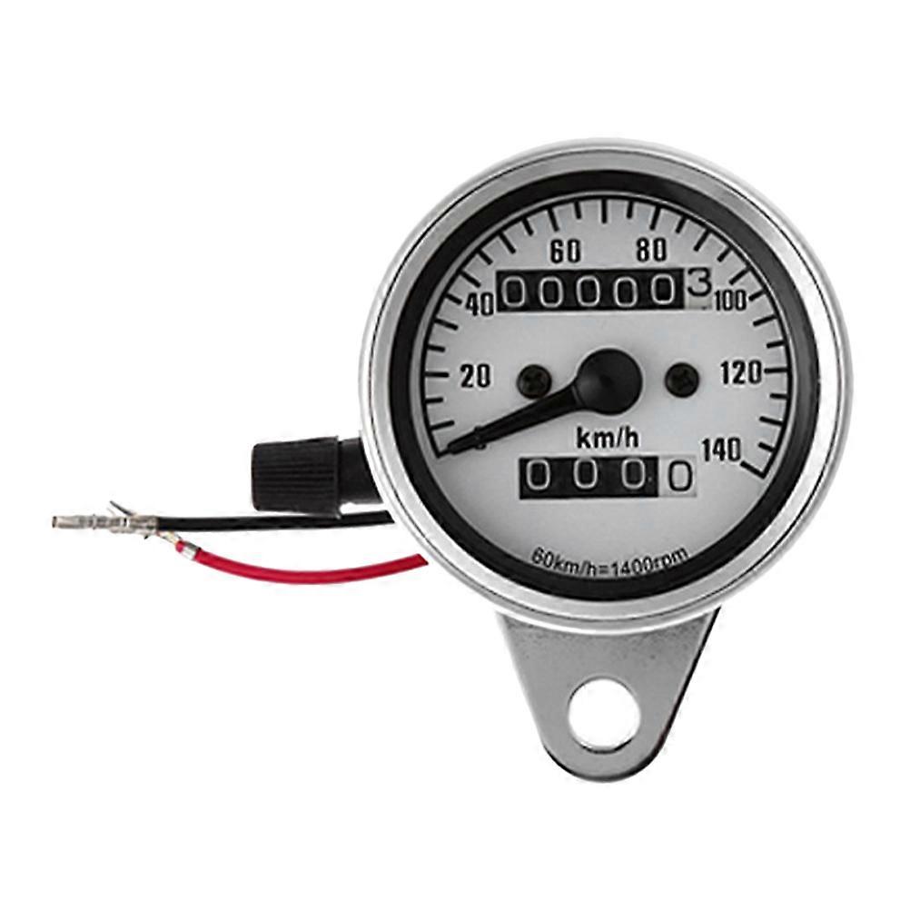 3Pcs Motorcycle Speedometer Indicator Light Retro Design Off-road Mileage Tracking Assorted Color