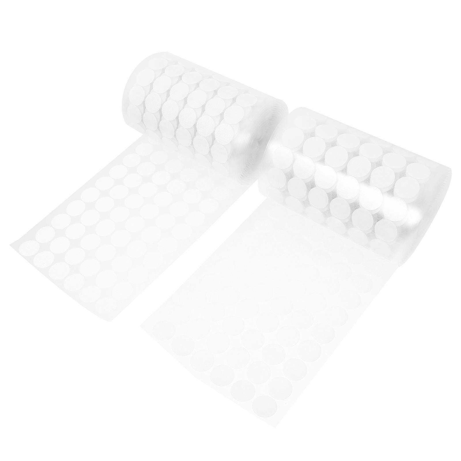 Self Adhesive Dots Nylon Hook and Loop Dots for DIY 2000Pairs
