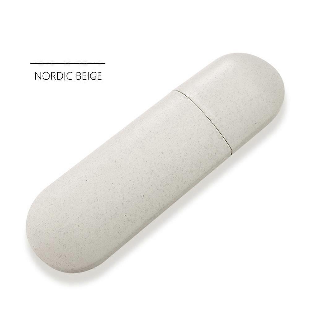 Toothbrush Storage Box For Business Trip 8 Pcs Plastic Toothbrush Cases Lightweight Simple Design