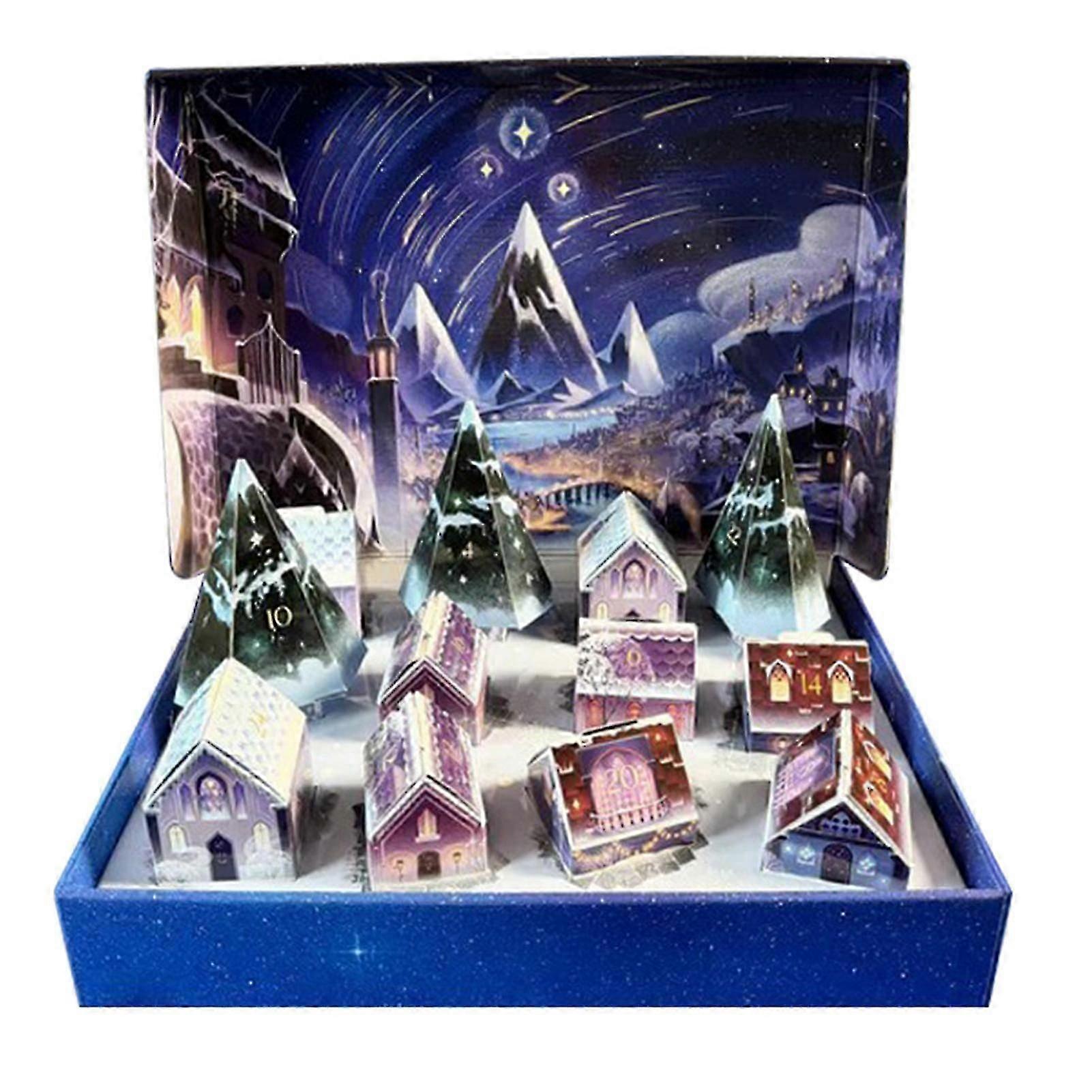 2024 Holiday Advent Calendar - Κουτί δώρου έκπληξη 12 ημερών κοσμημάτων και χαρτικών για ενήλικες