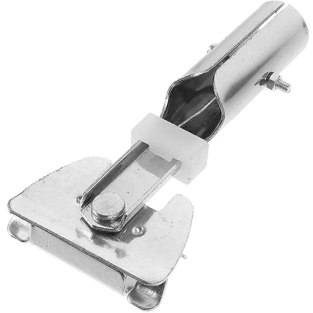 5Pcs Stainless Steel Mop Head Replacement Chuck Compatible With Commercial Use Offers 360 Degree Rotation For Efficient Cleaning Corners