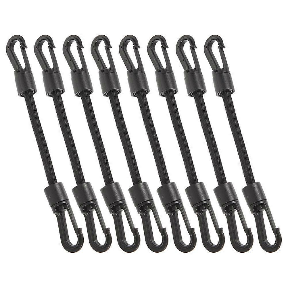 Kayak Tow Rope Dock Ropes For Boats And Outdoor Equipment 32 Pcs Elastic Bungee Cords Featuring Enhanced Stretch Ability