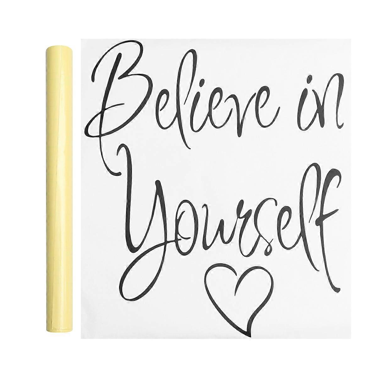 Inspirational Wall Sticker for Home Decoration 2Pcs