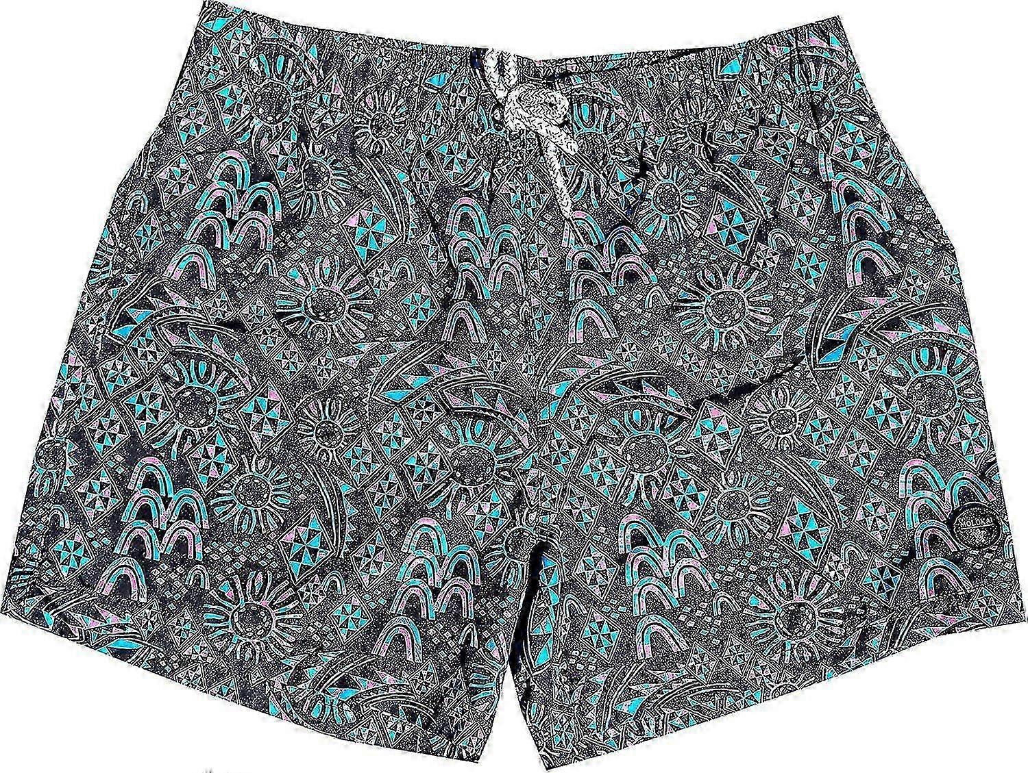 Mens Swim Trunks Quick Dry Elastic Waist Drawstring 2025