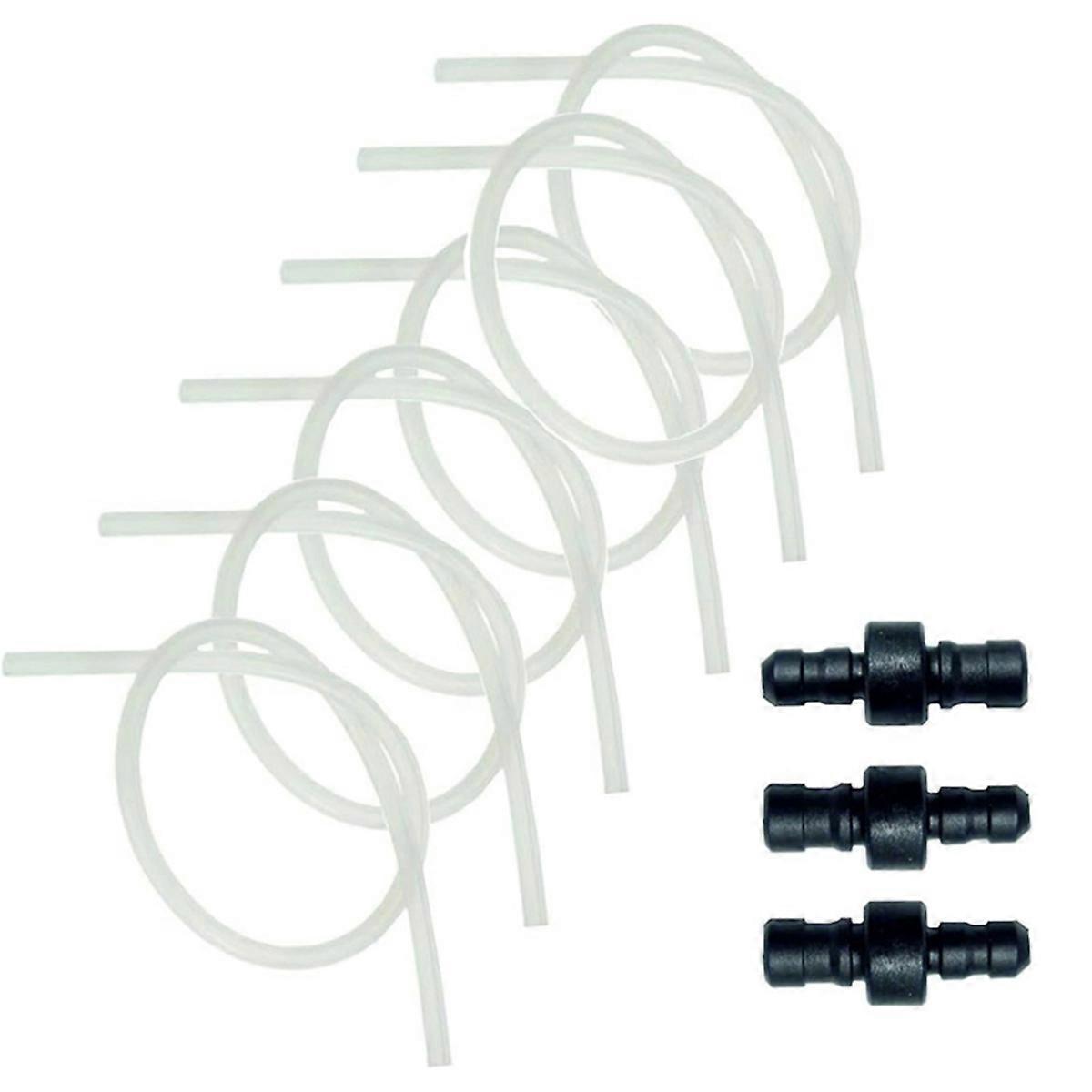 Milk Hose Silicone Hoses 6 X Replacement + 3 X Connection - Set Compatible with Devices for Milk Fr