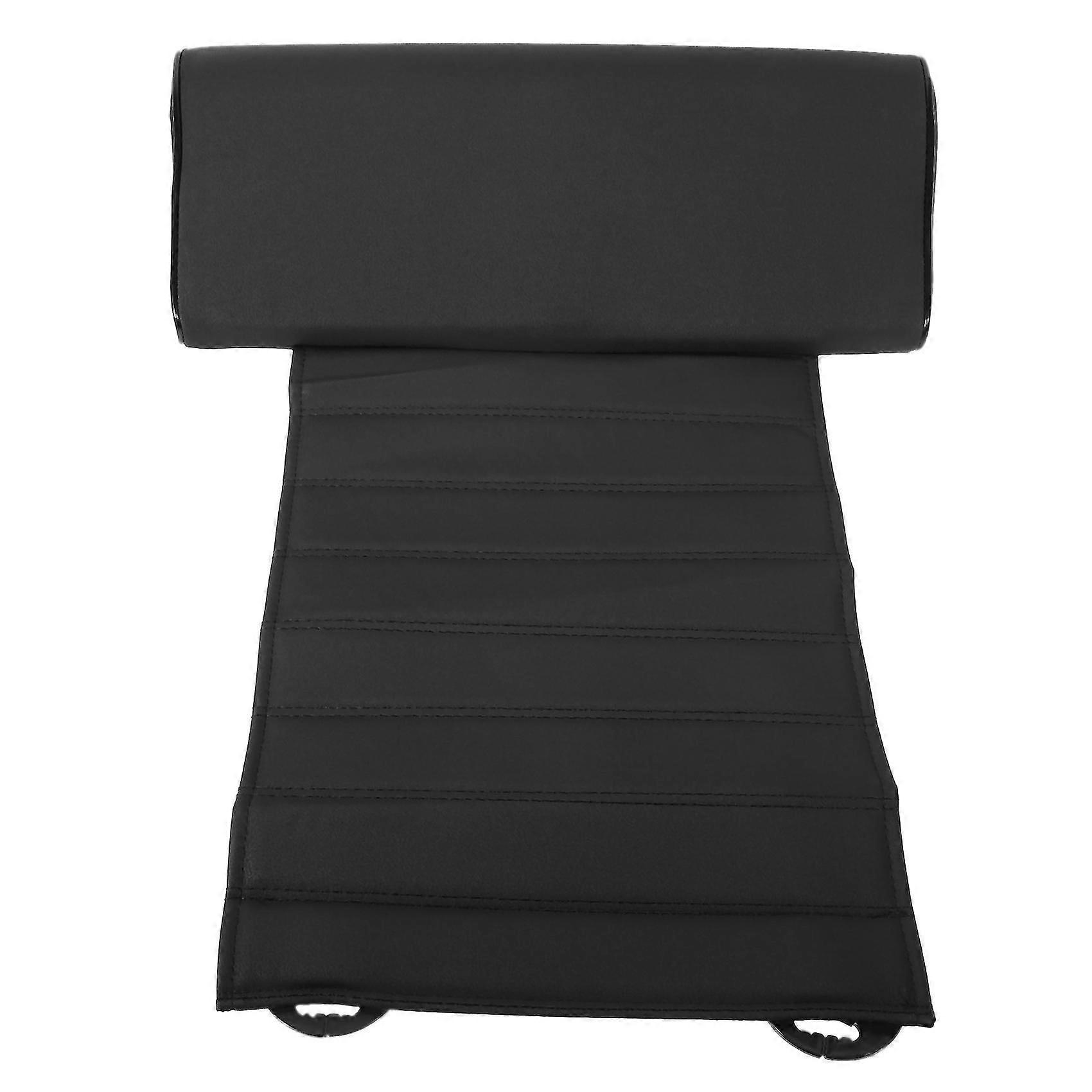 Siège d’auto universel en cuir Leg Pad Support Extension Mat Soft Black