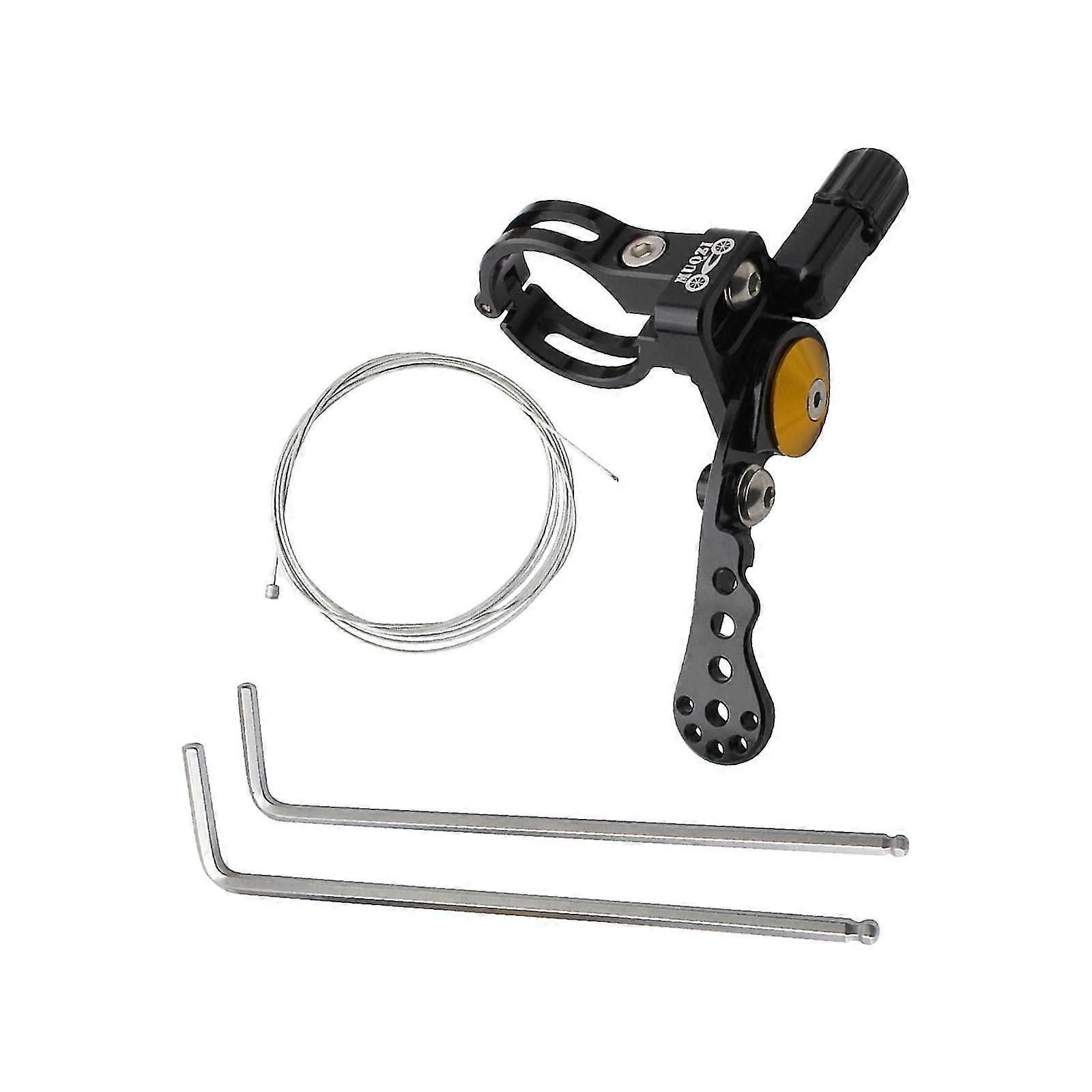 Bicycle Dropper Seatpost Lever Remote Replace Dropper Seat Post Remote Lever 24MM Black