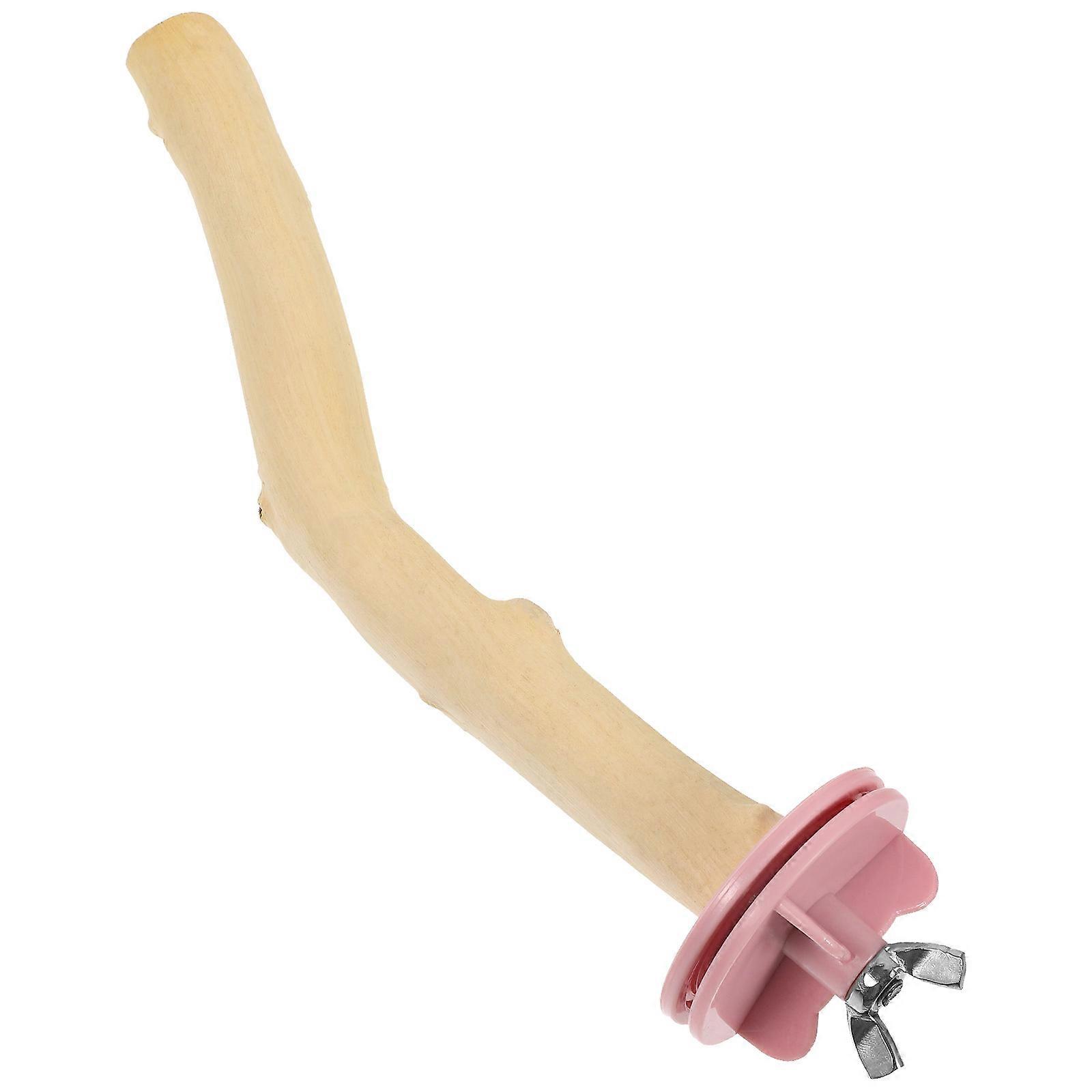 Grinding Parrot Perch Wood Bird Stand for Cage 5Pcs Perch Set