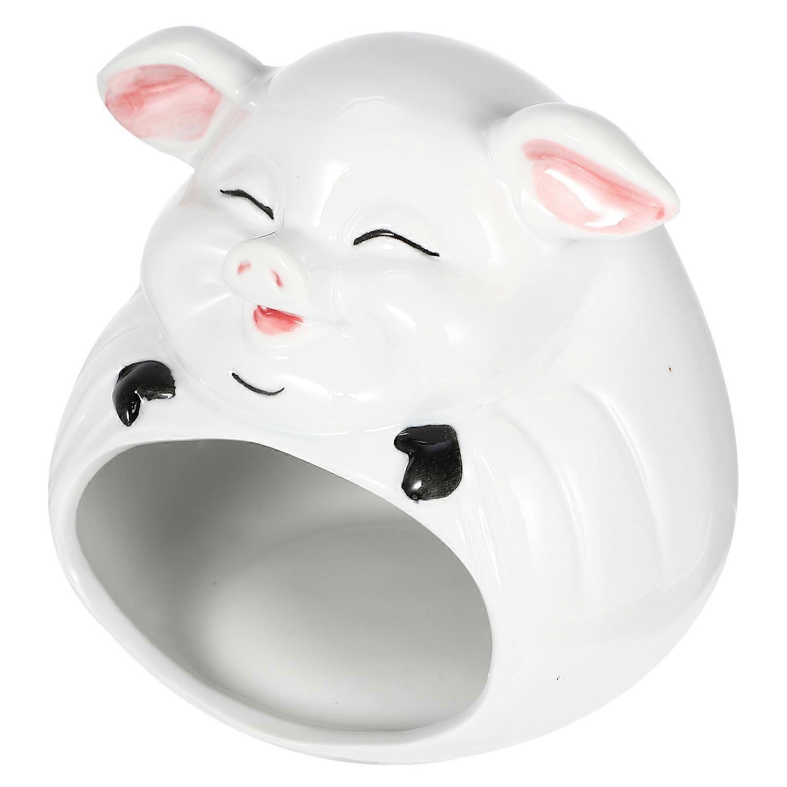 Hamster Hideout Ceramic Nest for Cozy Small Pet Sleeping 2Pcs