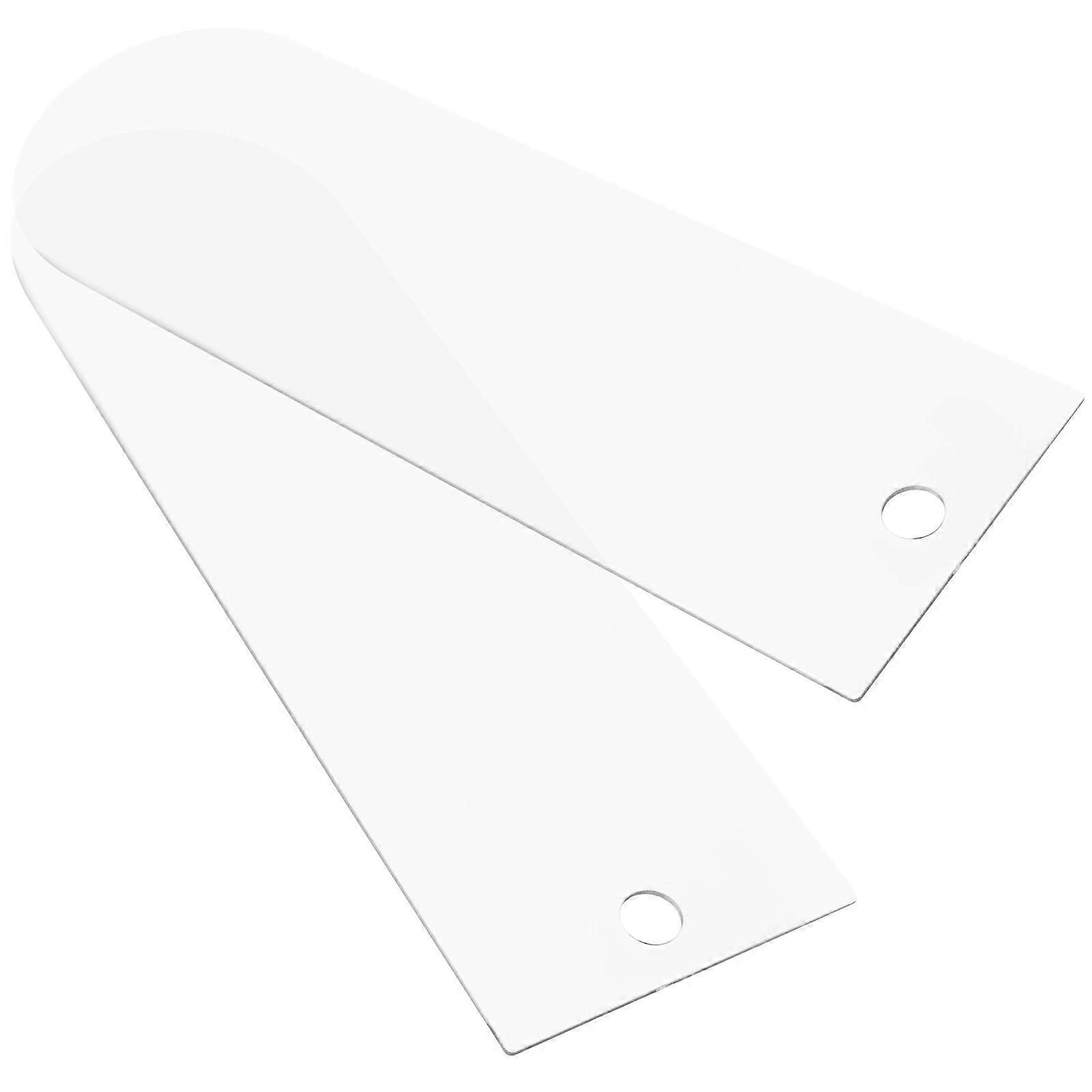 Sock Display Hanging Panel Acrylic Tool for Display 10Pcs Durable Material